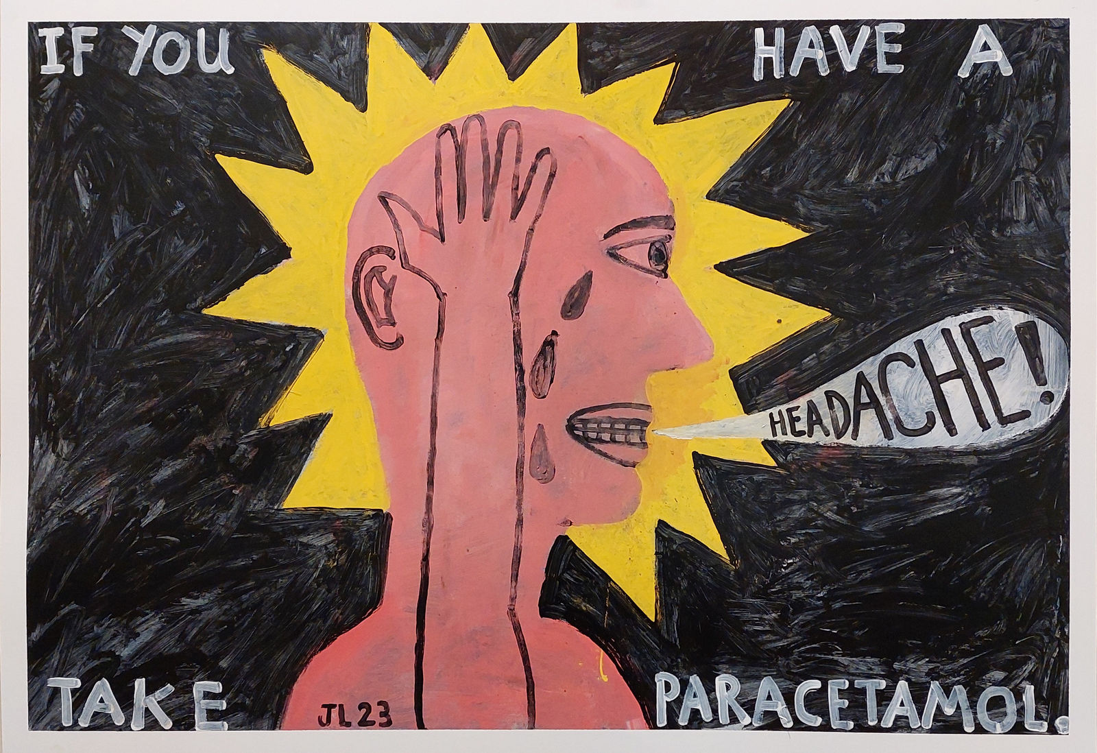 Joachim Lambrechts, If you have a headache, take Paracetamol, 2023