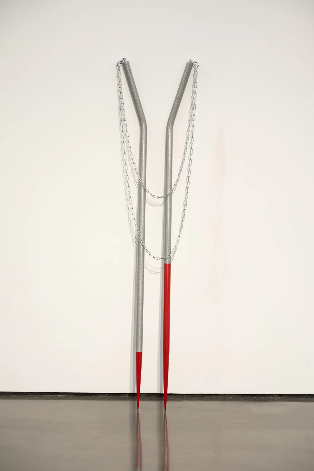 Makiko Harris, Red Dipped Circular Knitting Needles, 2026