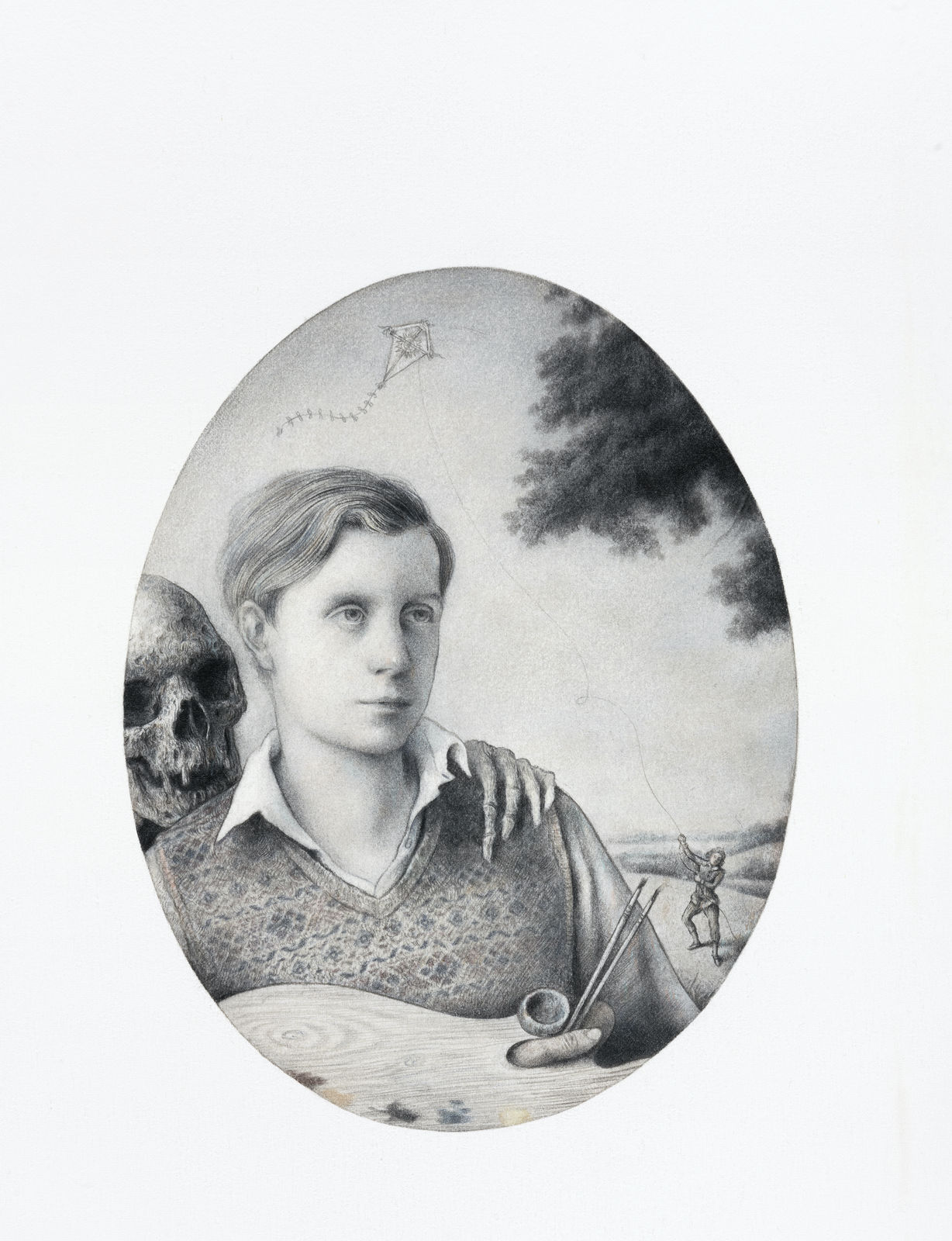 Sverre Malling, Portrait of Rex Whistler (1905 - 1944), 2020