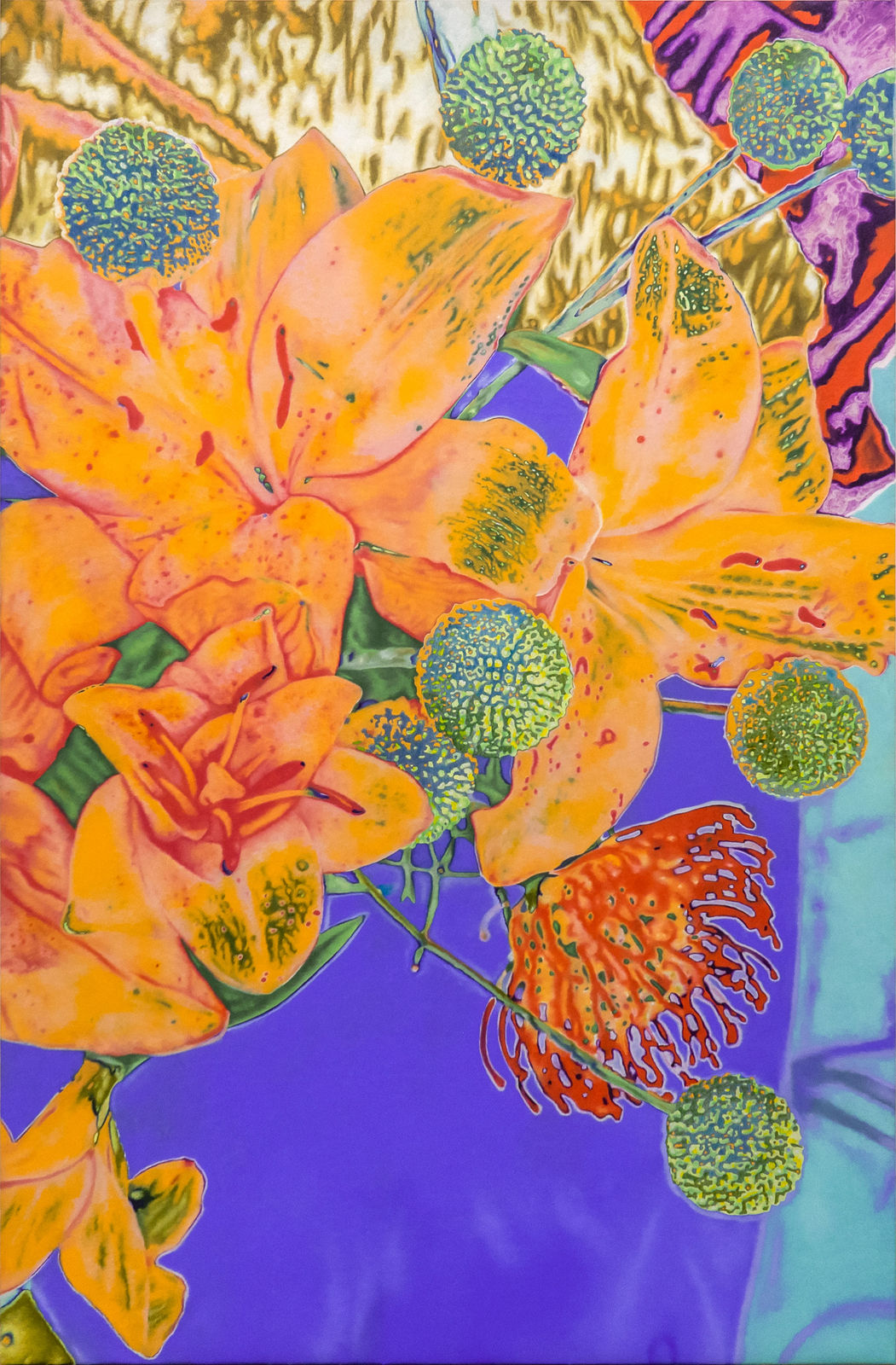 Martine Poppe, A flower challenging a rock, 2022