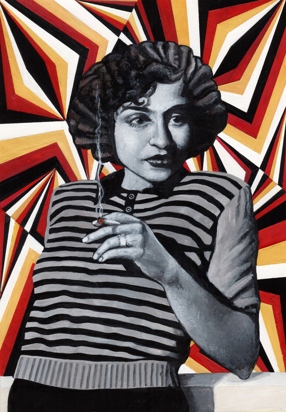 Soheila Sokhanvari, Rebel (Zinat Moadab), 2022