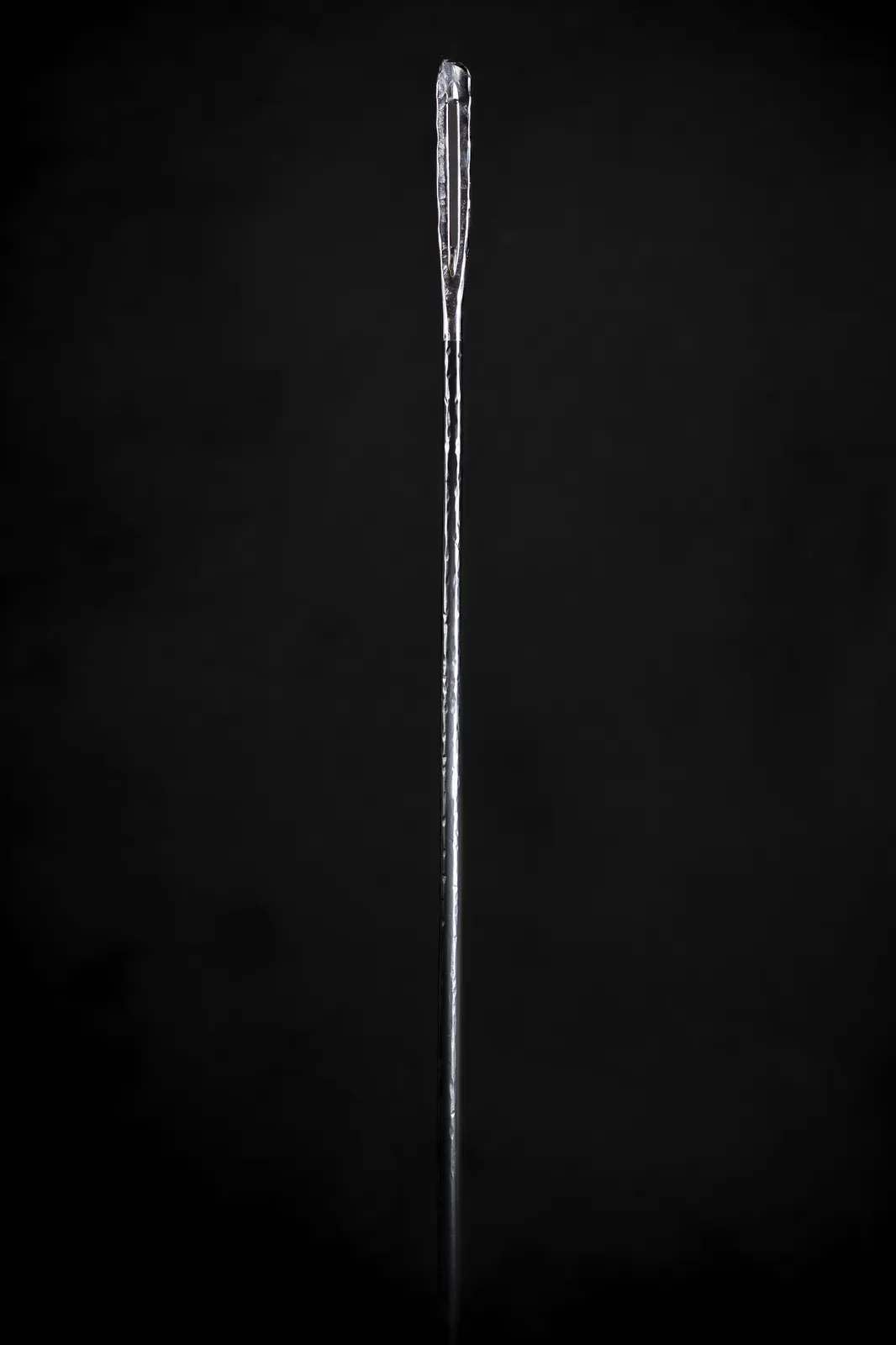 Makiko Harris, Sewing Needle 20 (Silver Chrome + Gloss Black), 2026