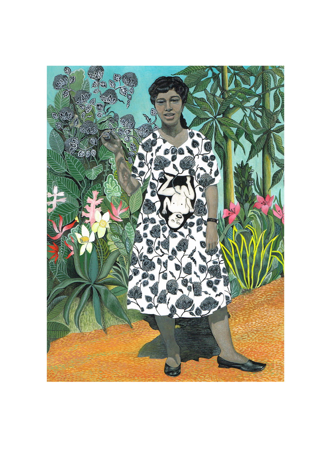 Soheila Sokhanvari, In the Garden , 2020