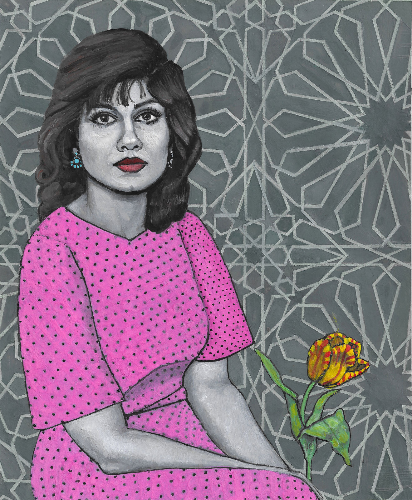 Soheila Sokhanvari, The Anarchy of Silence (Azar Shiva), 2022