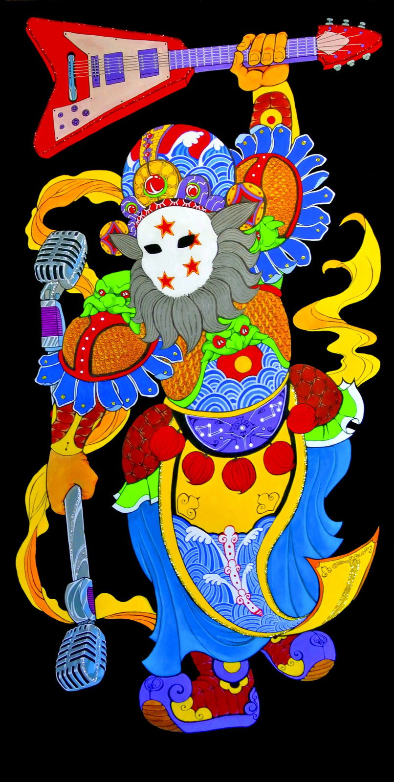 Hai Huang, Door God I & Door God II, 2013