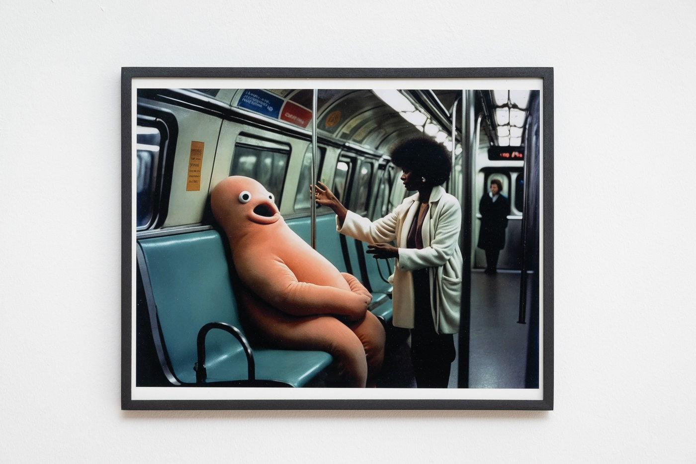 Beth Frey, Sometimes the monster in your head is as scary as the one in your mirror, 2023