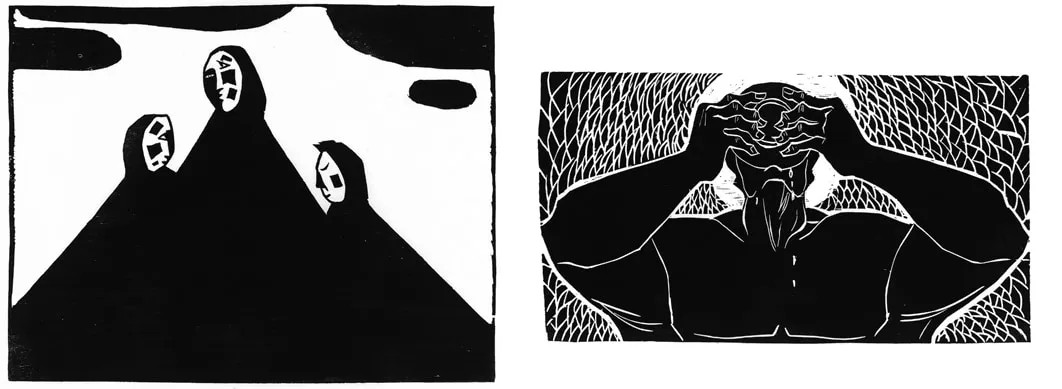 Ma Desheng 馬德升, Three Ladies / Bottom Up《三女仕 / 乾杯》, 1980