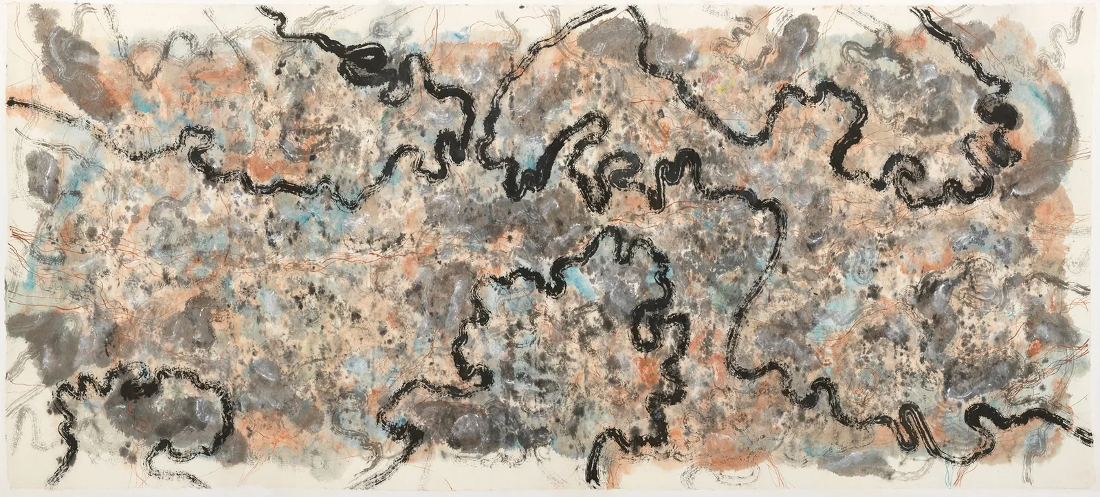 Bai Ming 白 明, The Hues of Heaven and Earth · The Classic of Mountains and Seas《⽞⿈ · ⼭海經》, 2020