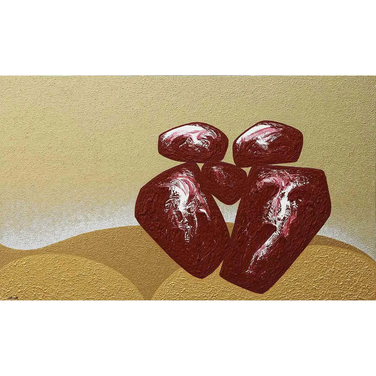 Ma Desheng 馬德升, Mirroring One Another《兩相對照》, 2008