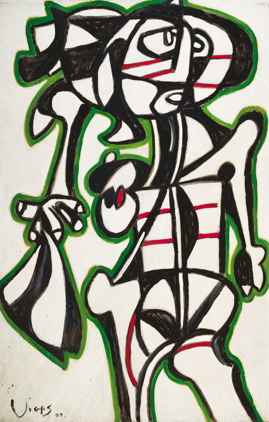 Oswaldo Vigas 奧斯瓦爾多 ‧ 維加斯 , Gran Curandera IV (Great Healer IV) 《大國手 (四)》, 2009