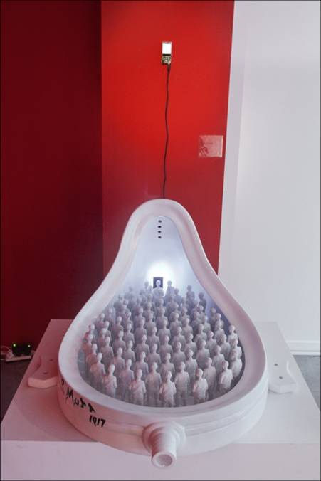 Lee Lee Nam 李二男, Duchamp L.H.O.O.Q. 杜尚 L.H.O.O.Q.