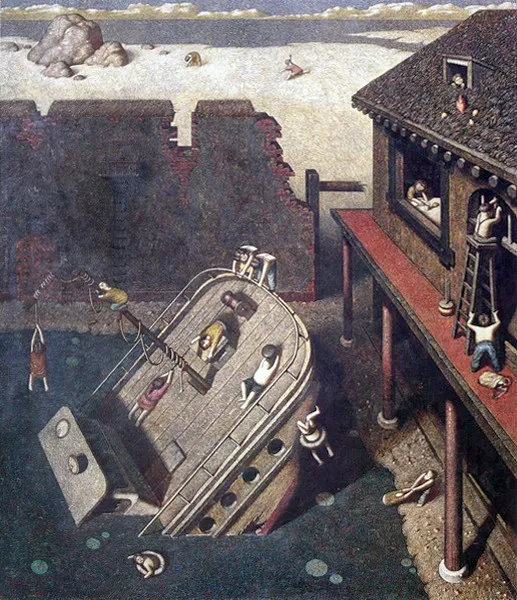 Liu Hong Wei 劉宏偉, 98 Diary•Sinking 《98日記•沉船》, 1998