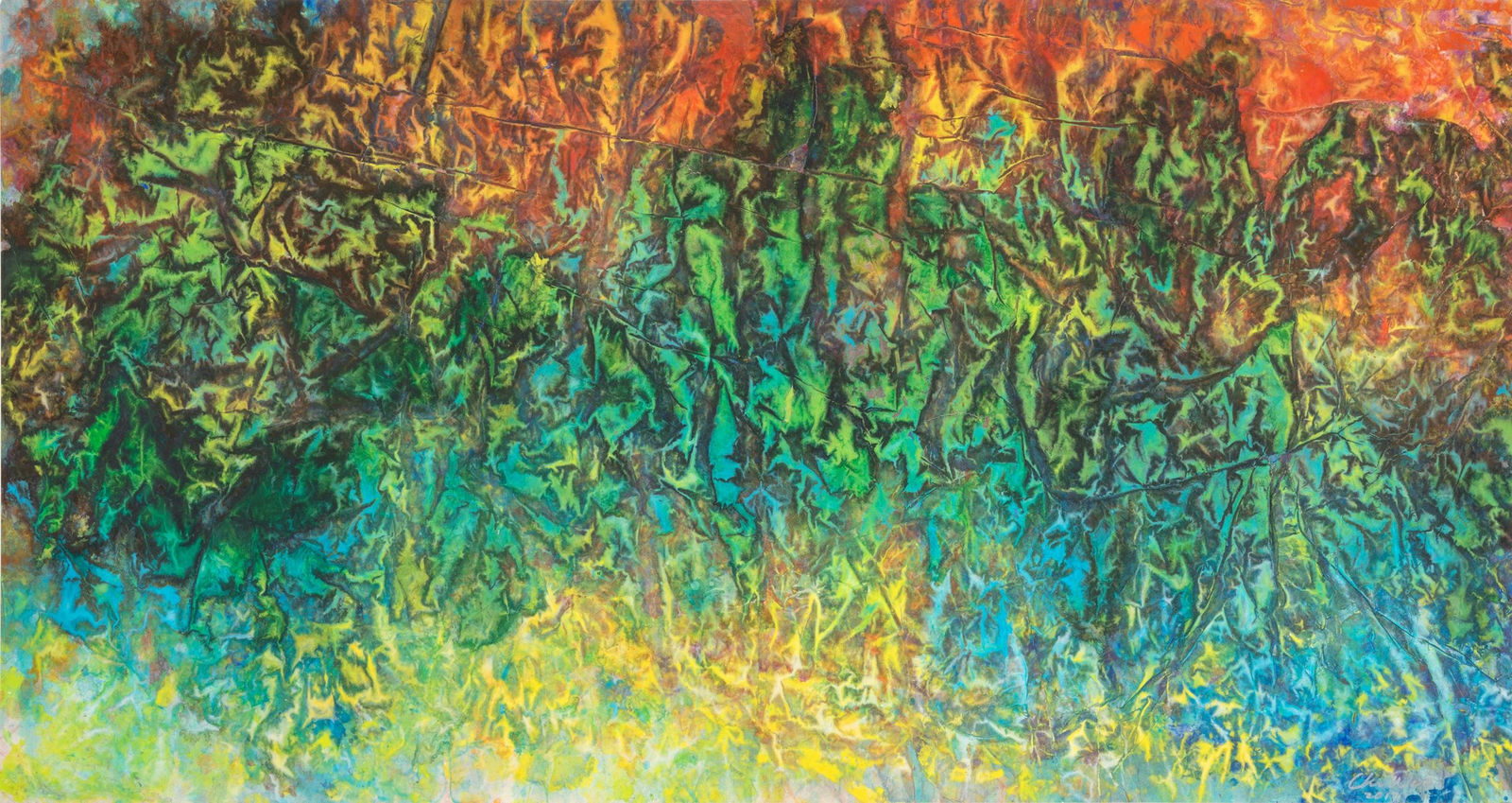 Nancy Chu Woo 朱楚珠, Autumn Glory (秋光璀燦), 2017