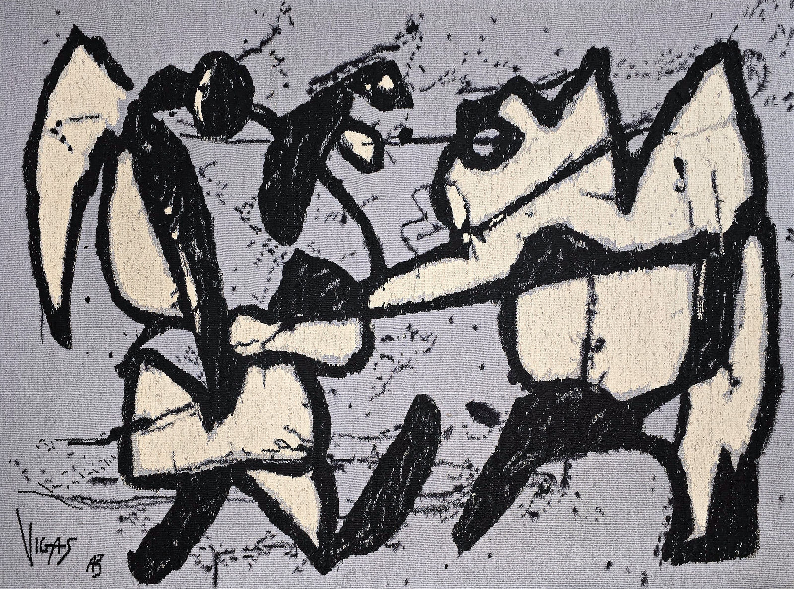 Oswaldo Vigas 奧斯瓦爾多 ‧ 維加斯 , Dos Entes (Two Beings)《雙身》, 2004