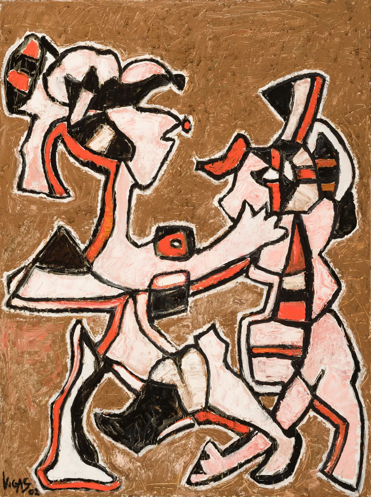 Oswaldo Vigas 奧斯瓦爾多 · 維加斯, Guerreras (Warrioress)《女戰士》, 2002