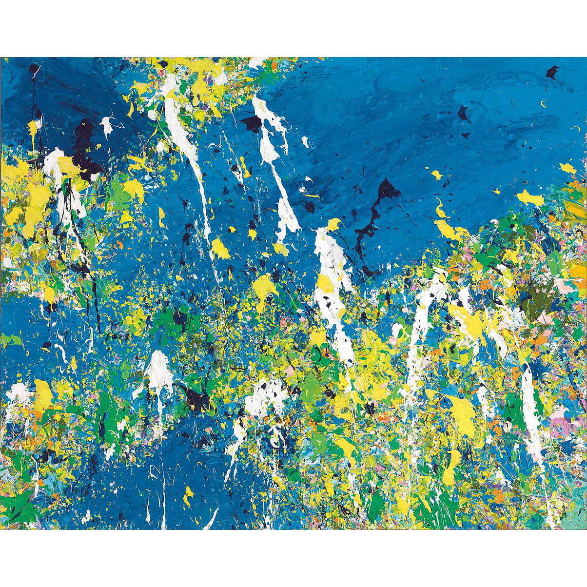 Walasse Ting 丁雄泉, So Much Sunshine 多麼燦爛的陽光