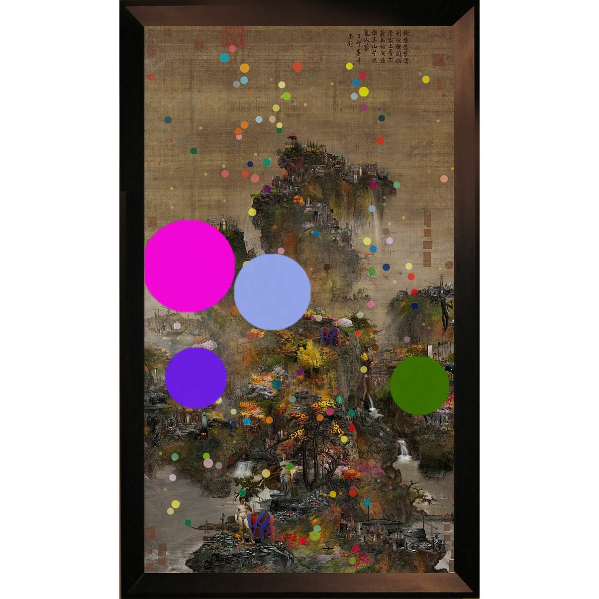 Lee Lee Nam 李二男, Early Spring Drawing - The Battle of Civilization 早春．文明之戰