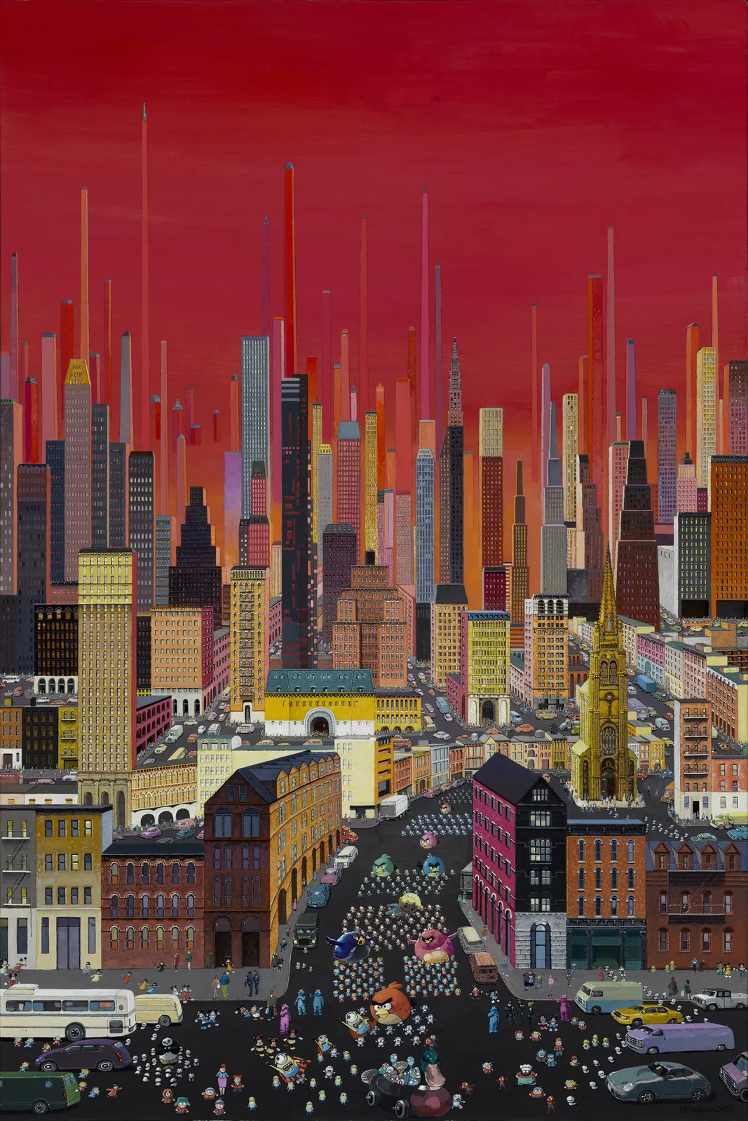 Zhang Gong 張 弓, Metropolis No.5 《大都會五號》, 2016