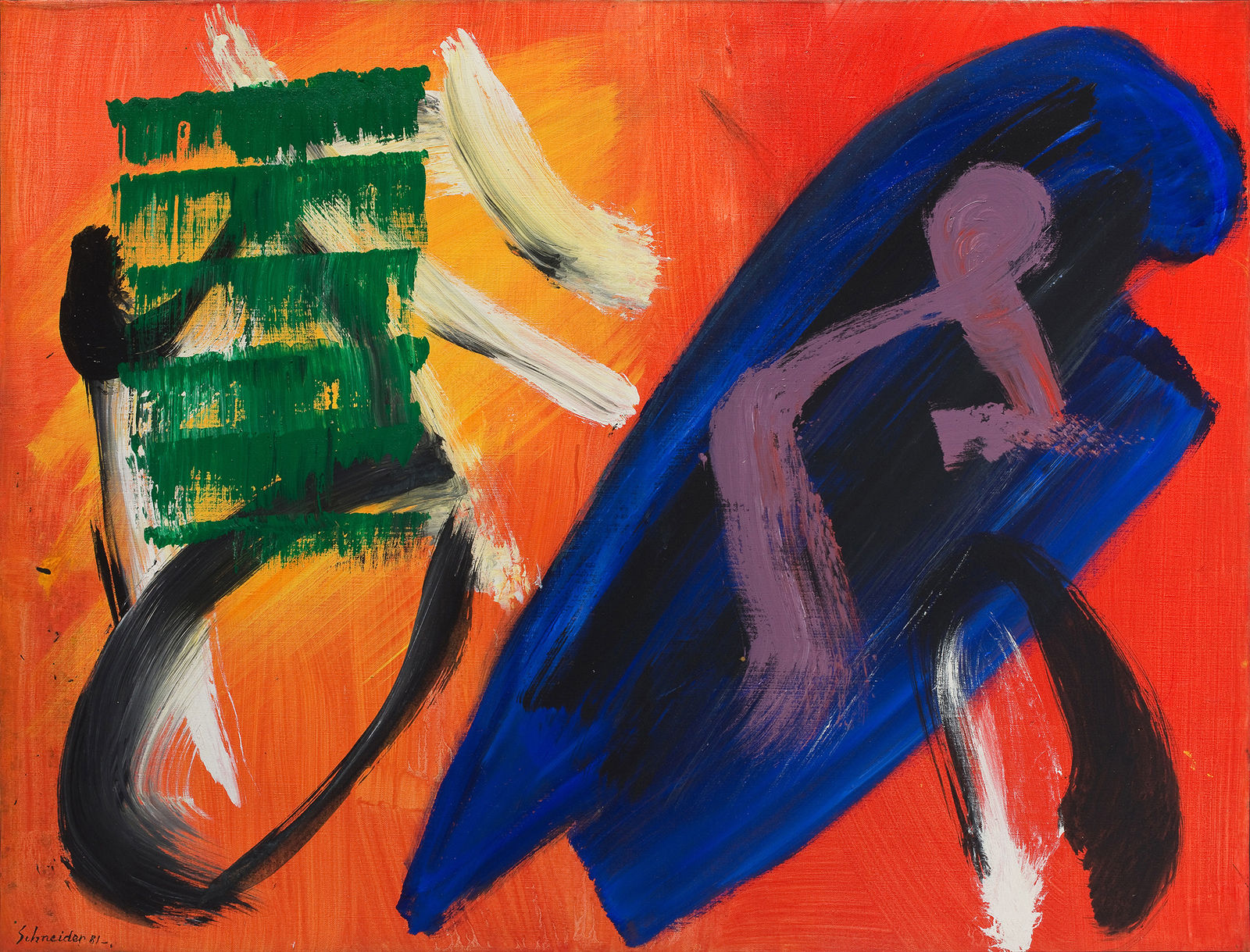 Gérard Schneider 傑拉德·施耐德, Opus 51 N《作品 51 N》, 1981