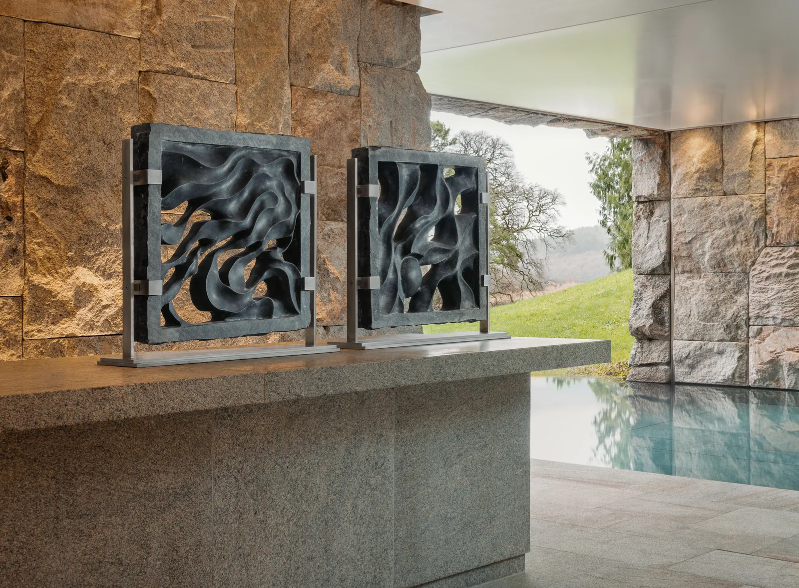 Luke Alen-Buckley, Doors of Perception II - Diptych, 2024