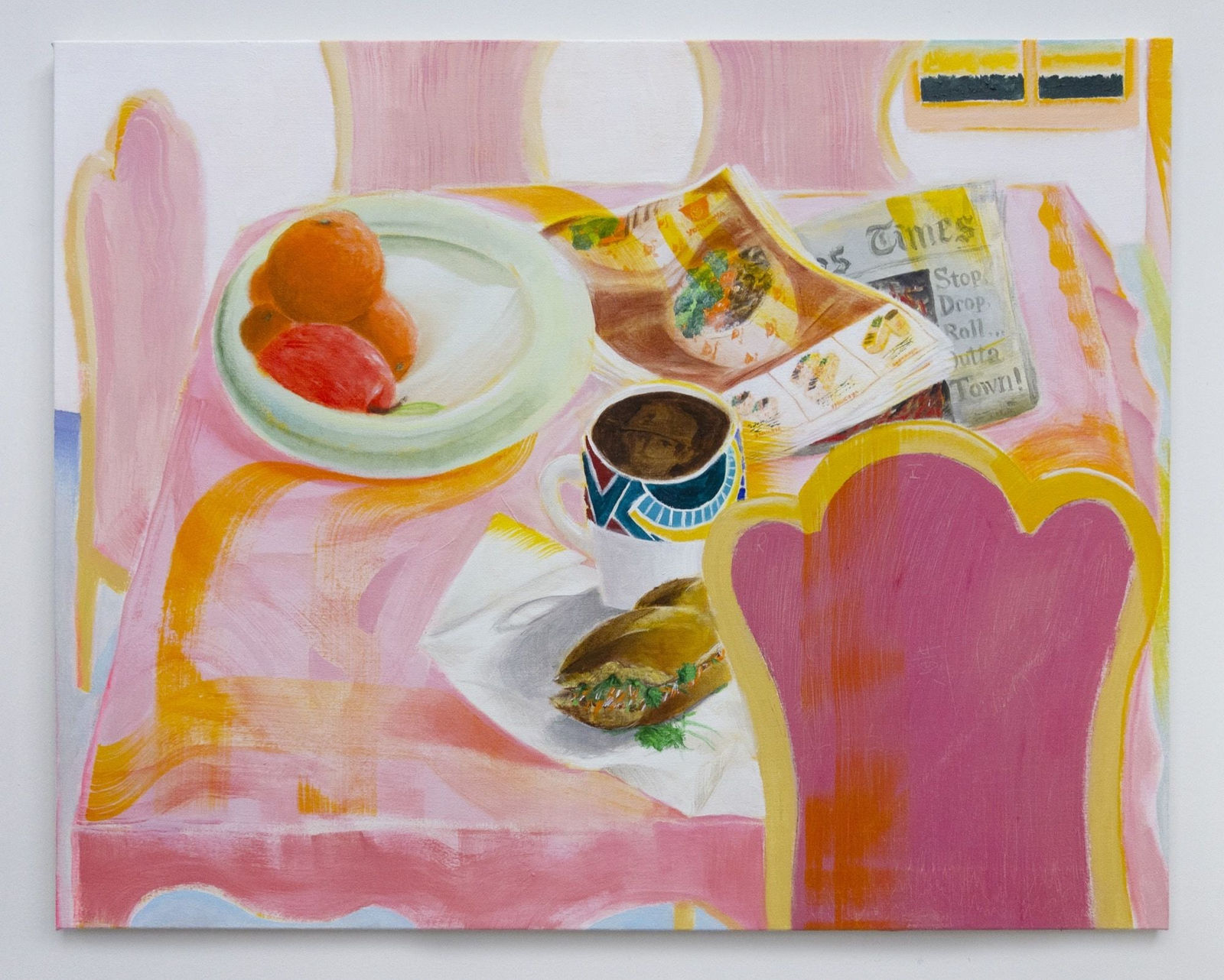 Ray Hwang, sleeping in; reminiscing about yourself as a Consolation prize in a race with No escape, 2021