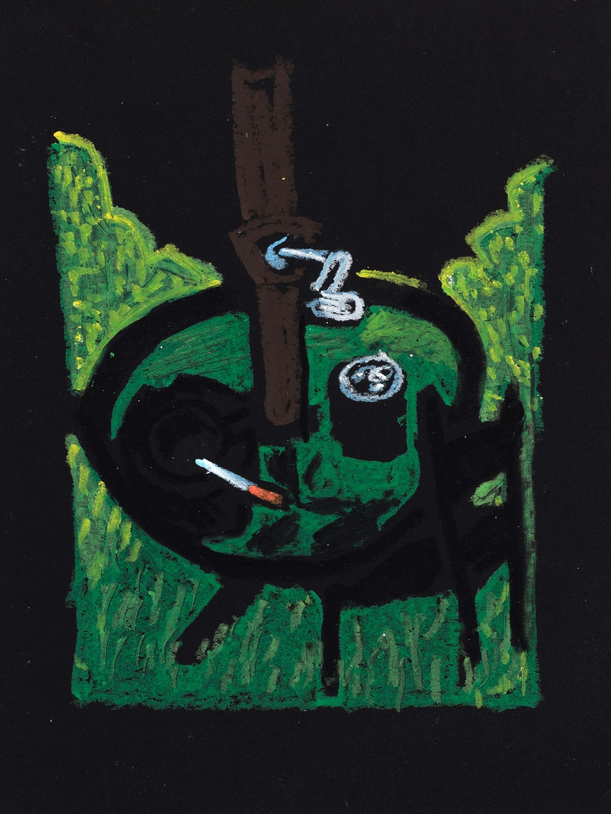 Campbell-Lynn McLean, Sun Spot, 12 x 9in, pastel on paper