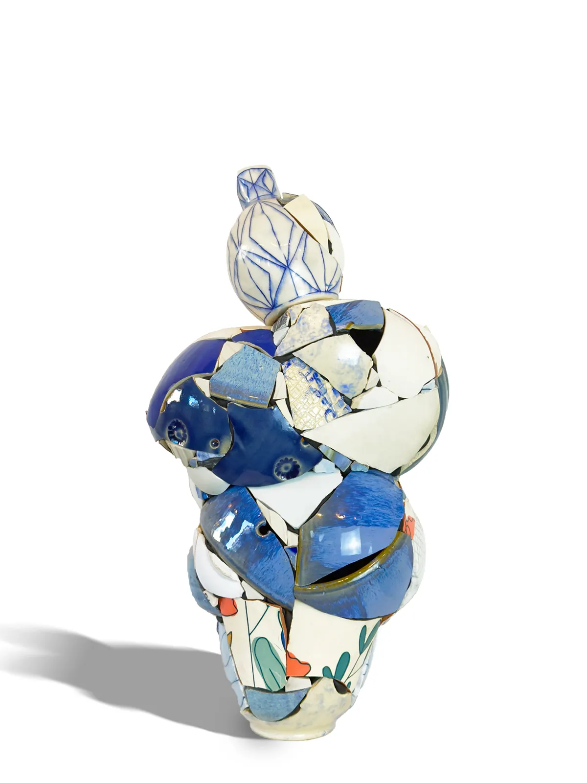 Chase Travaille, Mother Willendorf, ceramic shard, 17x9x8in