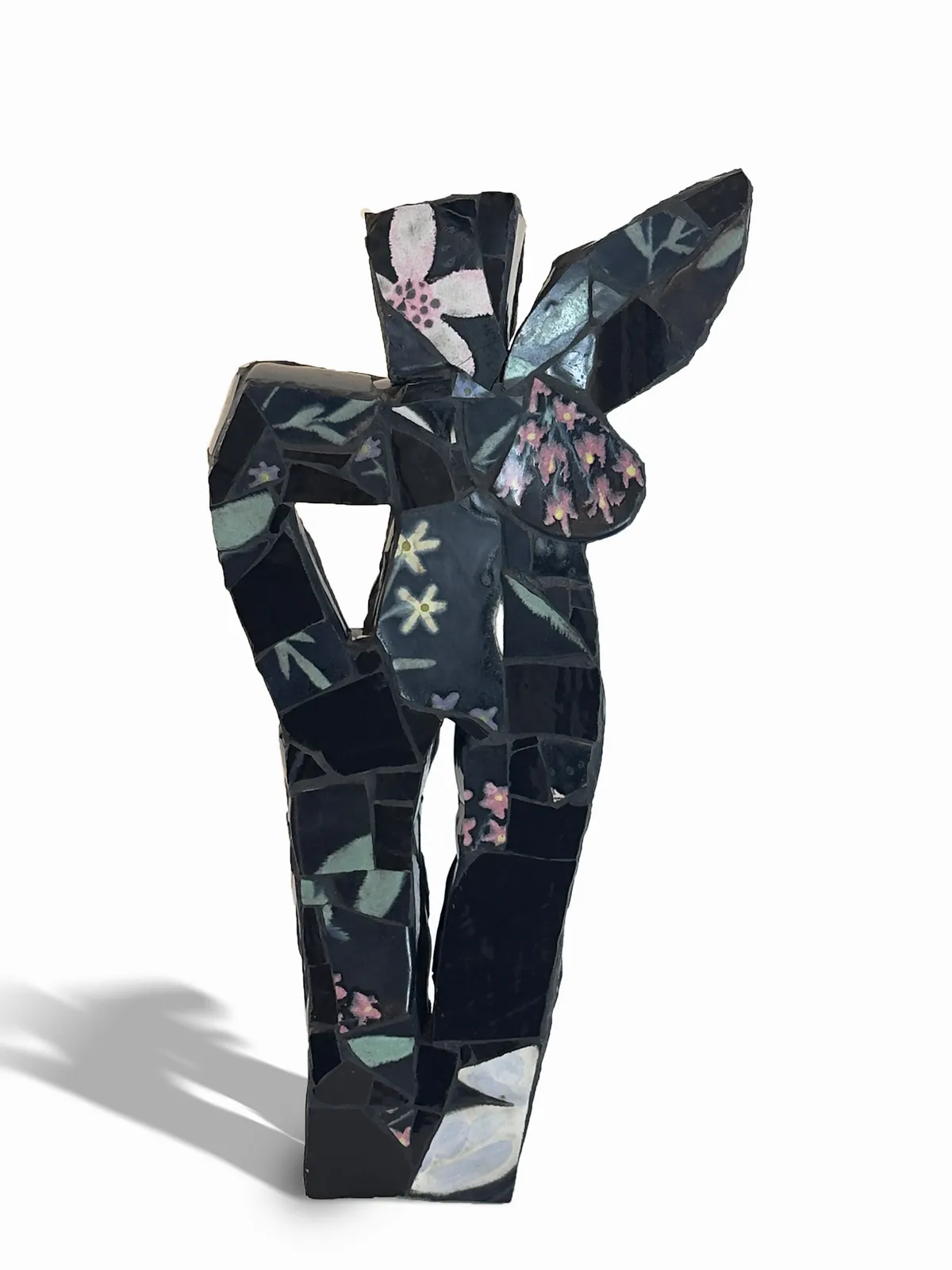 Chase Travaille, Mother Galgenberg, ceramic shards, 21 x 13 x 3 in