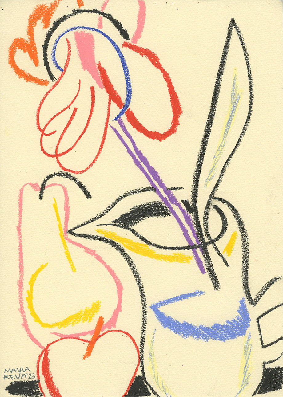 Masha Reva, Flowers in Cannes , 2023