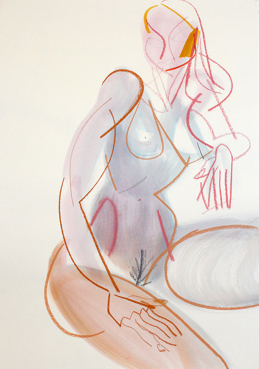 Masha Reva, Sitting Woman , 2021