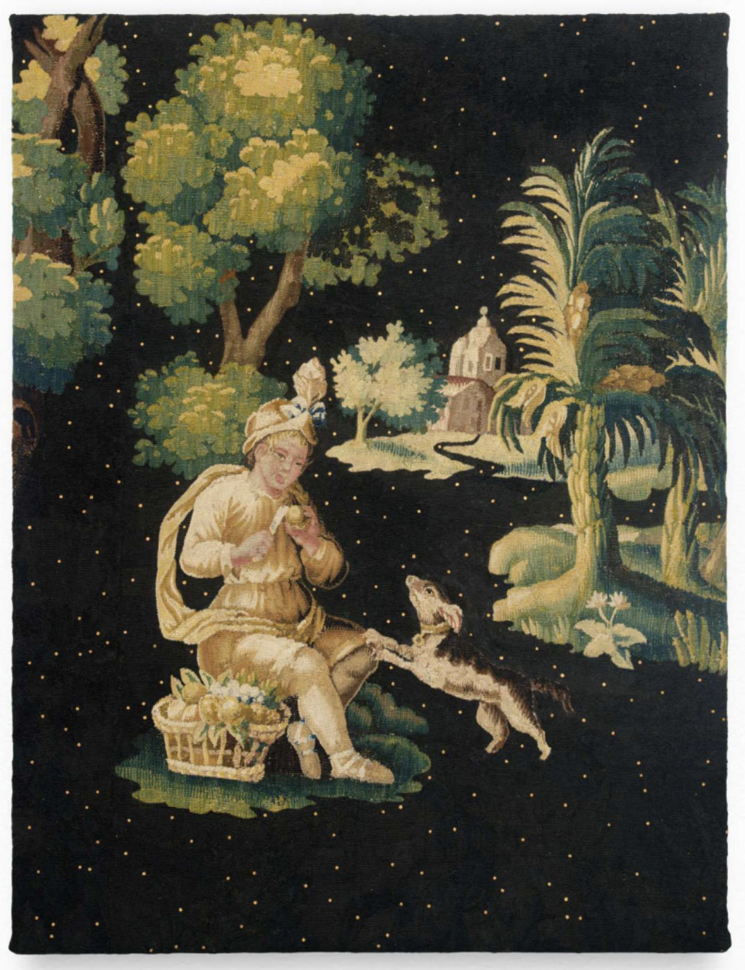 Renaud Auguste-Dormeuil, Tapisserie dite de l'enfant et du chien , 2025