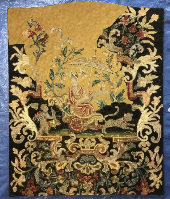 Renaud Auguste-Dormeuil, Tapisserie dite du tigre en balade, Hope It Was Worth It (Ciel du 14 septembre 1901, (Washington), intronisation de Théodore Roosevelt), 2025