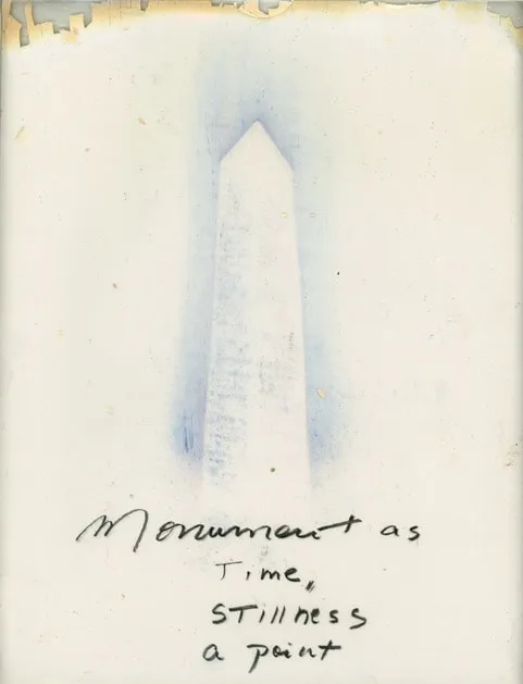 Lita Albuquerque, Monument As Time, Stillness, A Point., 1980