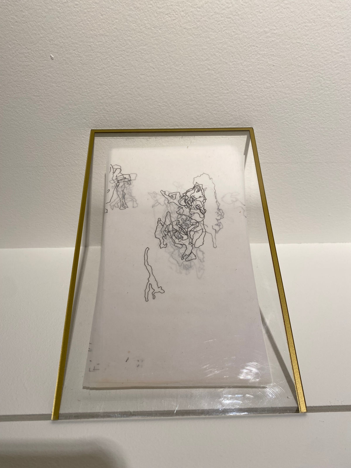 Marie-Luce Nadal, Dessin d'étude (2), 2014