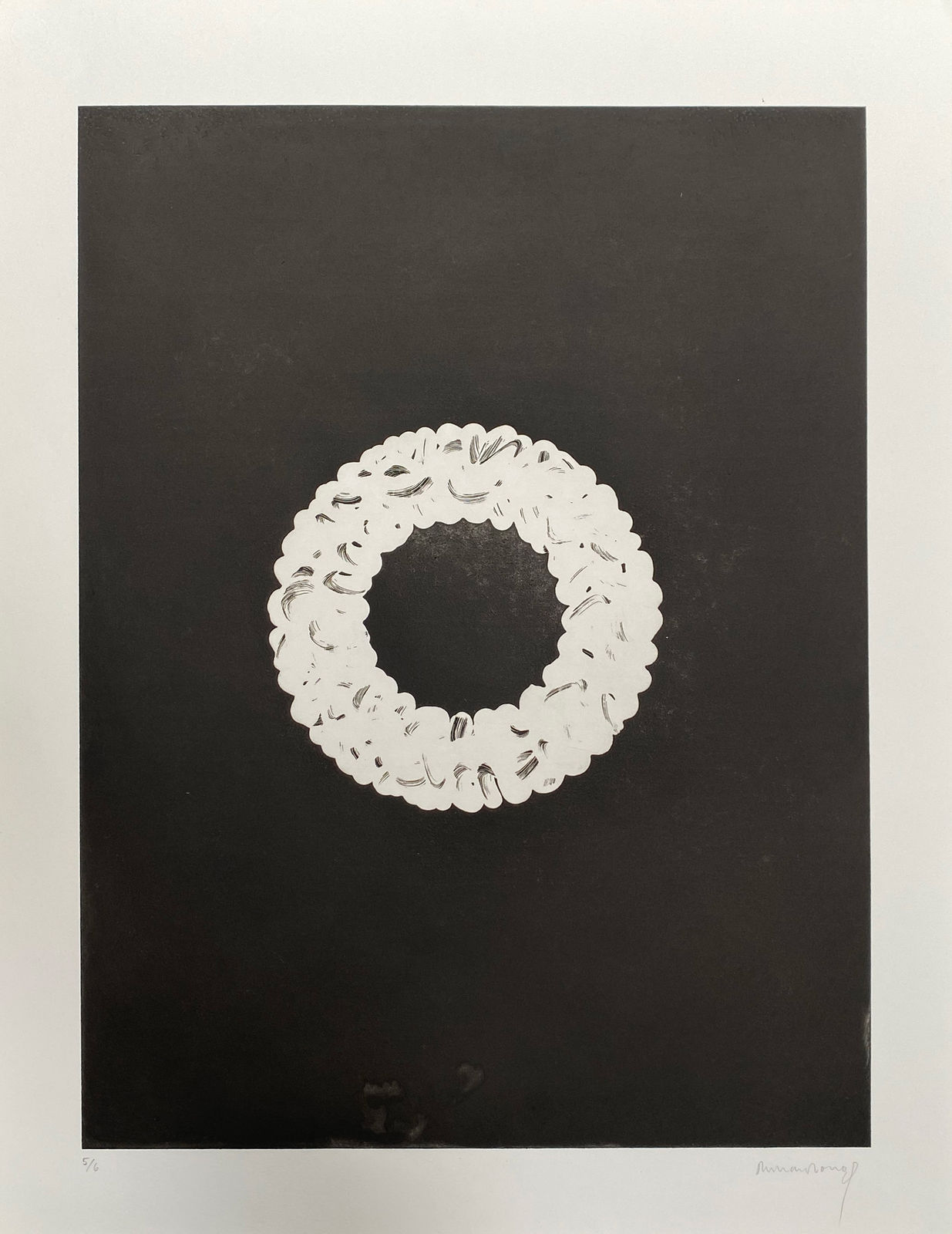 Richard Long, Untitled (Dust Dobros and Desert Flowers), 1987