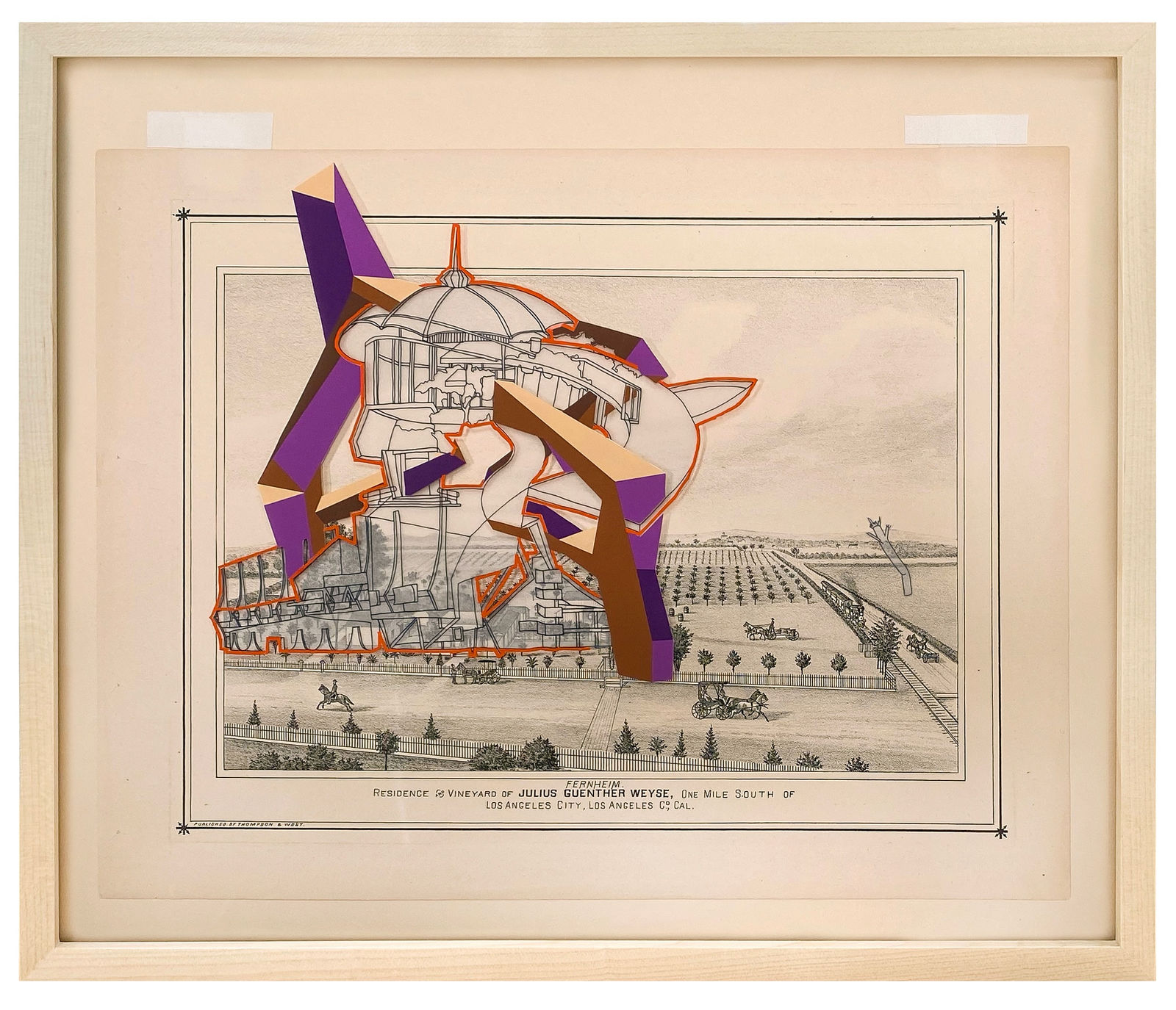 Kim Schoenstadt, Sightline Series: Inglewood/Malibu/Los Angeles 6, 2016