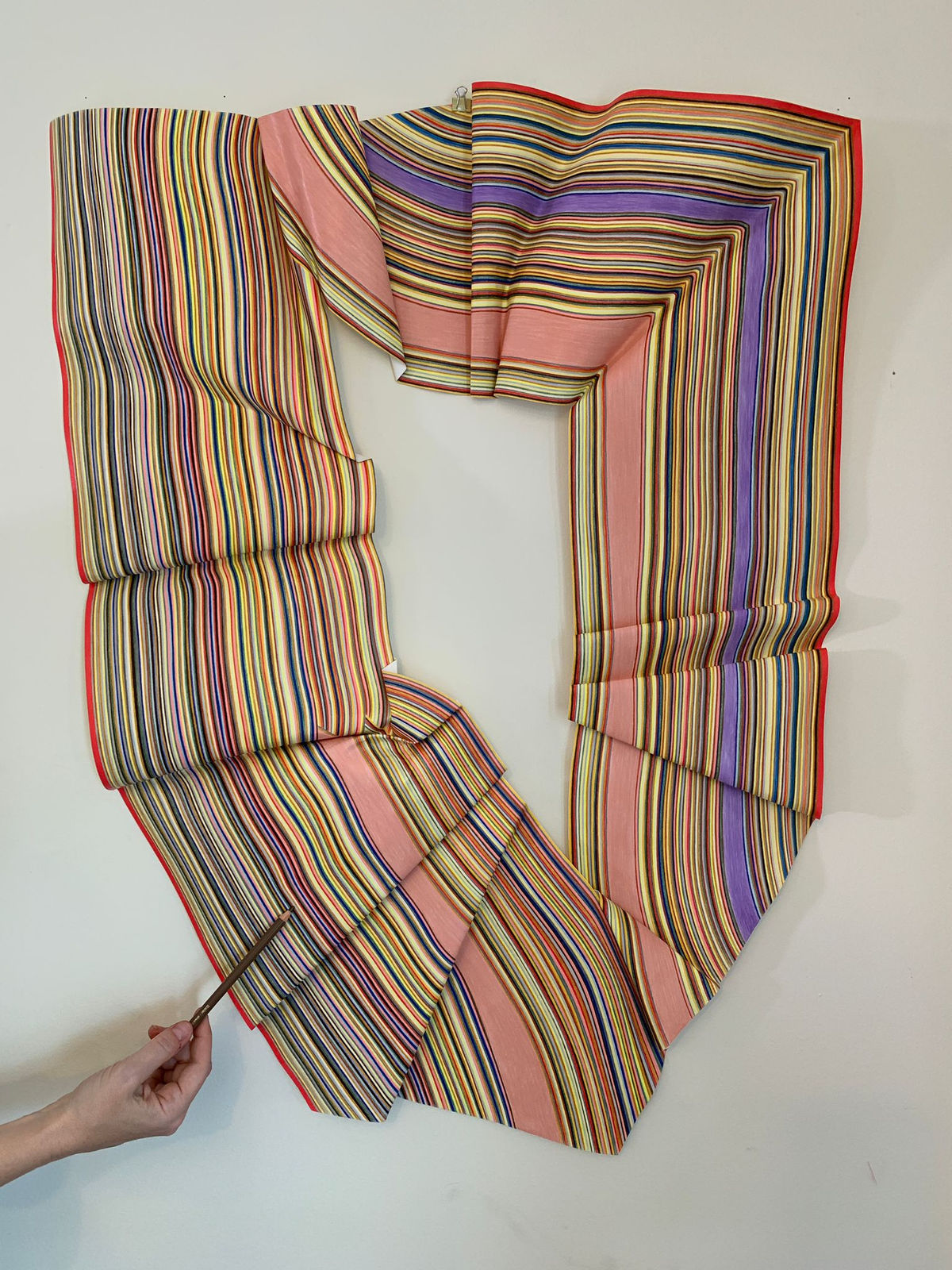 Wonder Woman. Shown from front to illustrate scale.