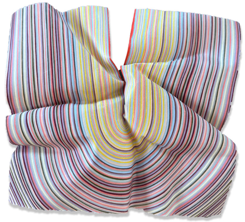 Mini Tulip 1. Colour Pencil and Acrylic Paint on Paper.