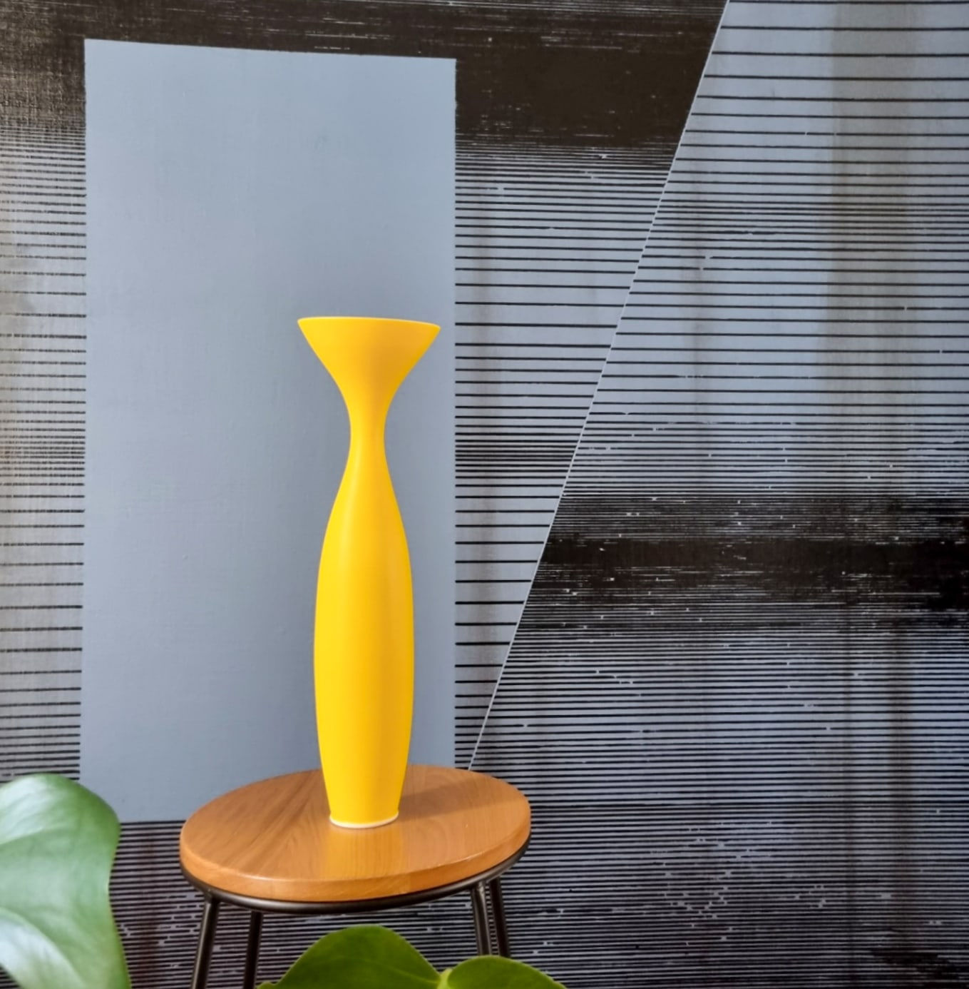 Anna Silverton, Porcelain Vase Bright Yellow, 2024