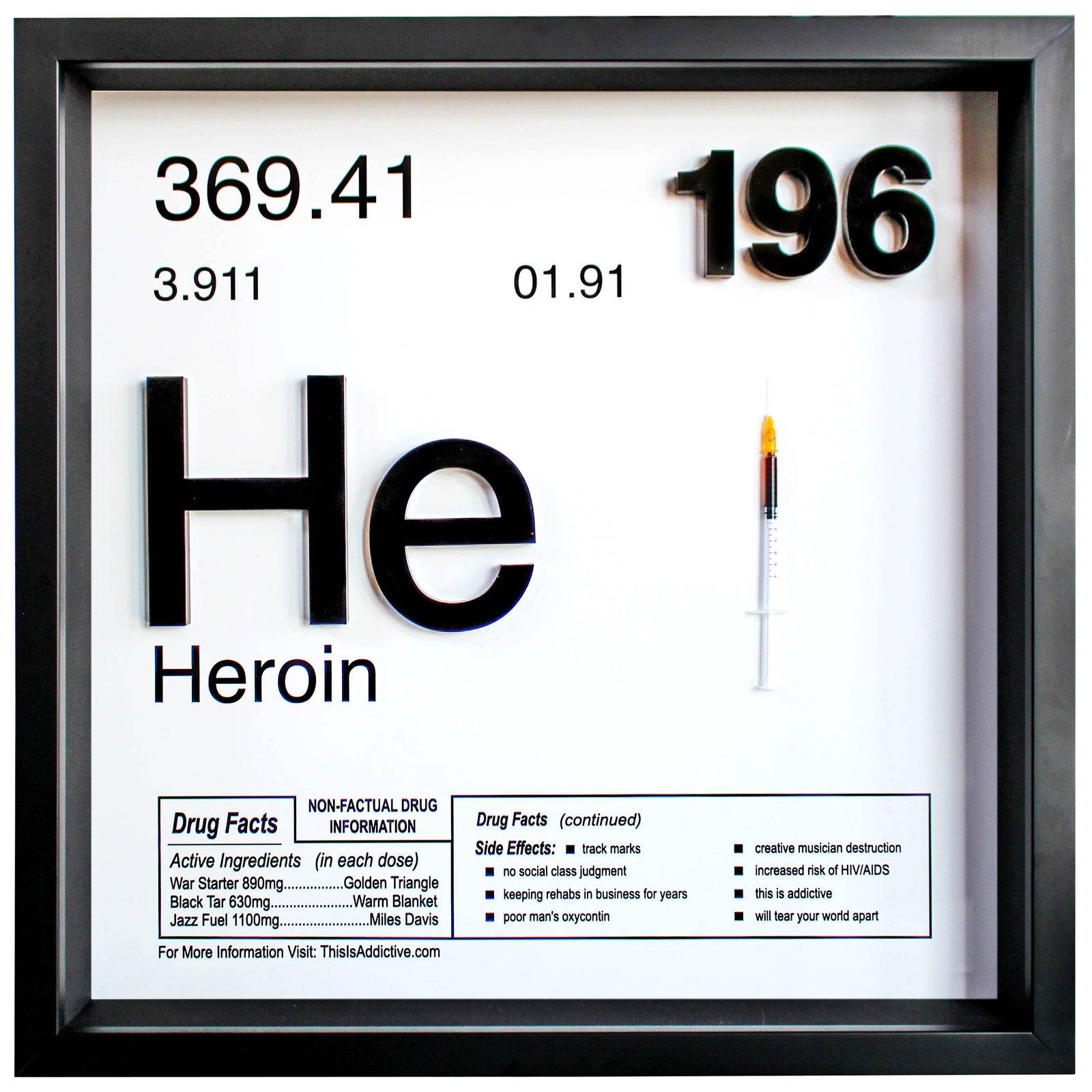 Daniel Allen Cohen, Heroin, 2022