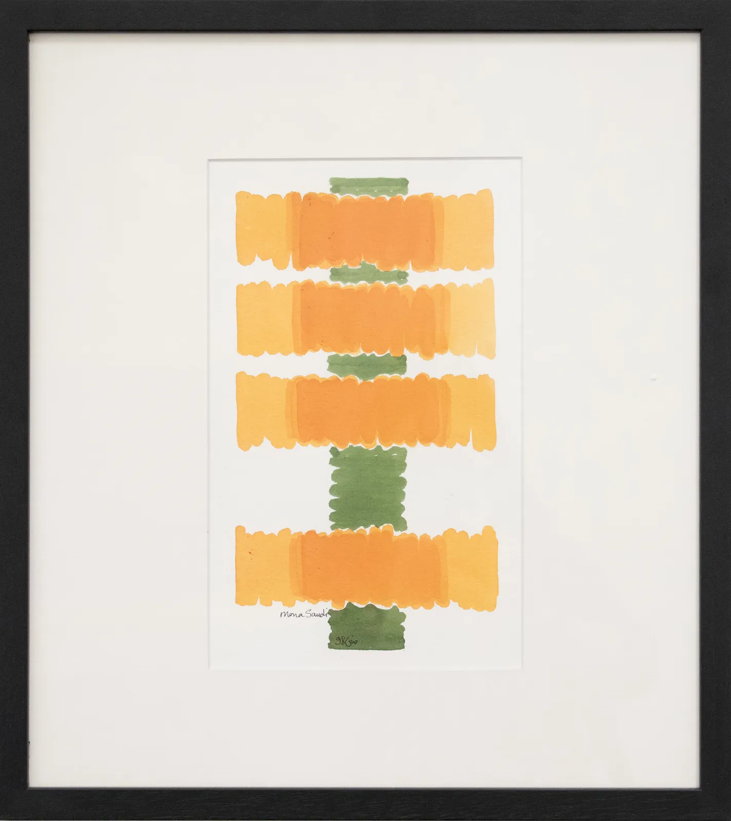 Mona Saudi, Orange Tree, 1998