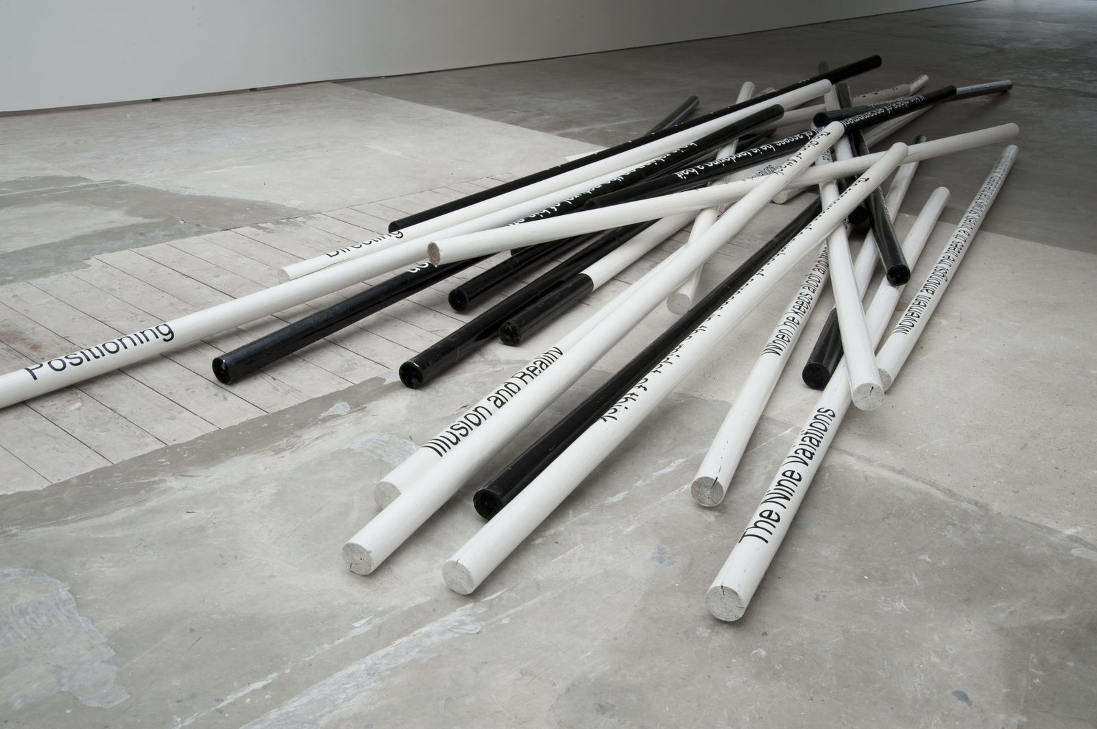 Mounir Fatmi, Without History-Obstacles, 2007