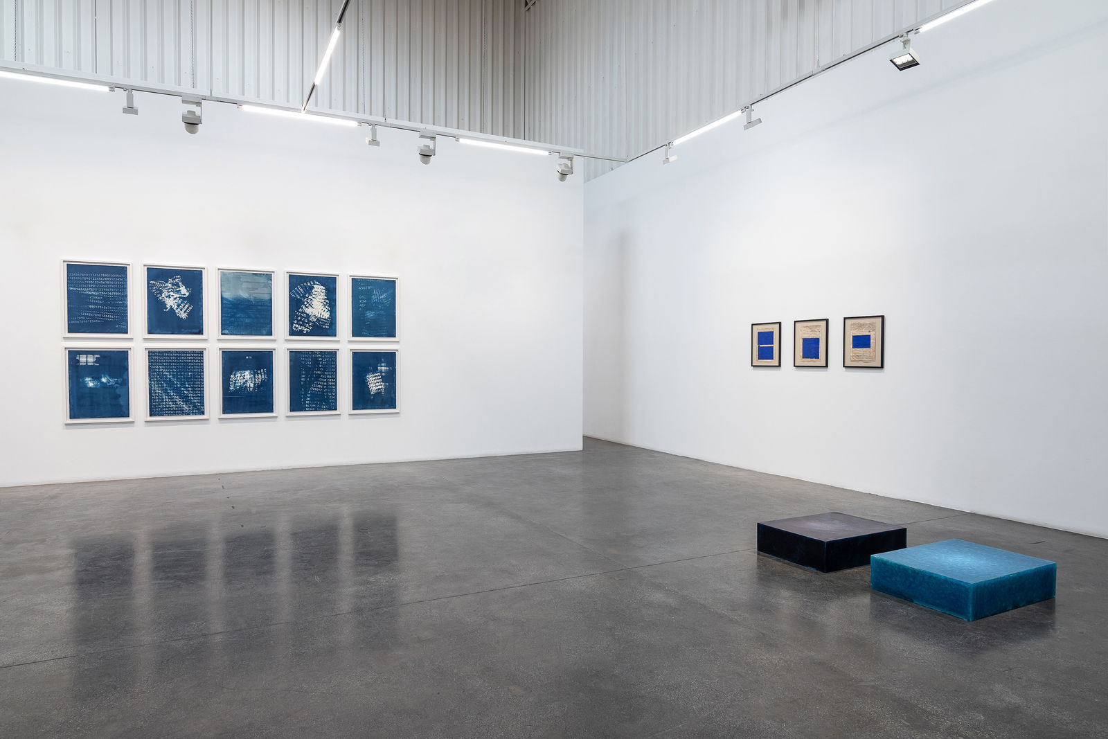 Blue, Installation view, Lawrie Shabibi, Dubai, 2020