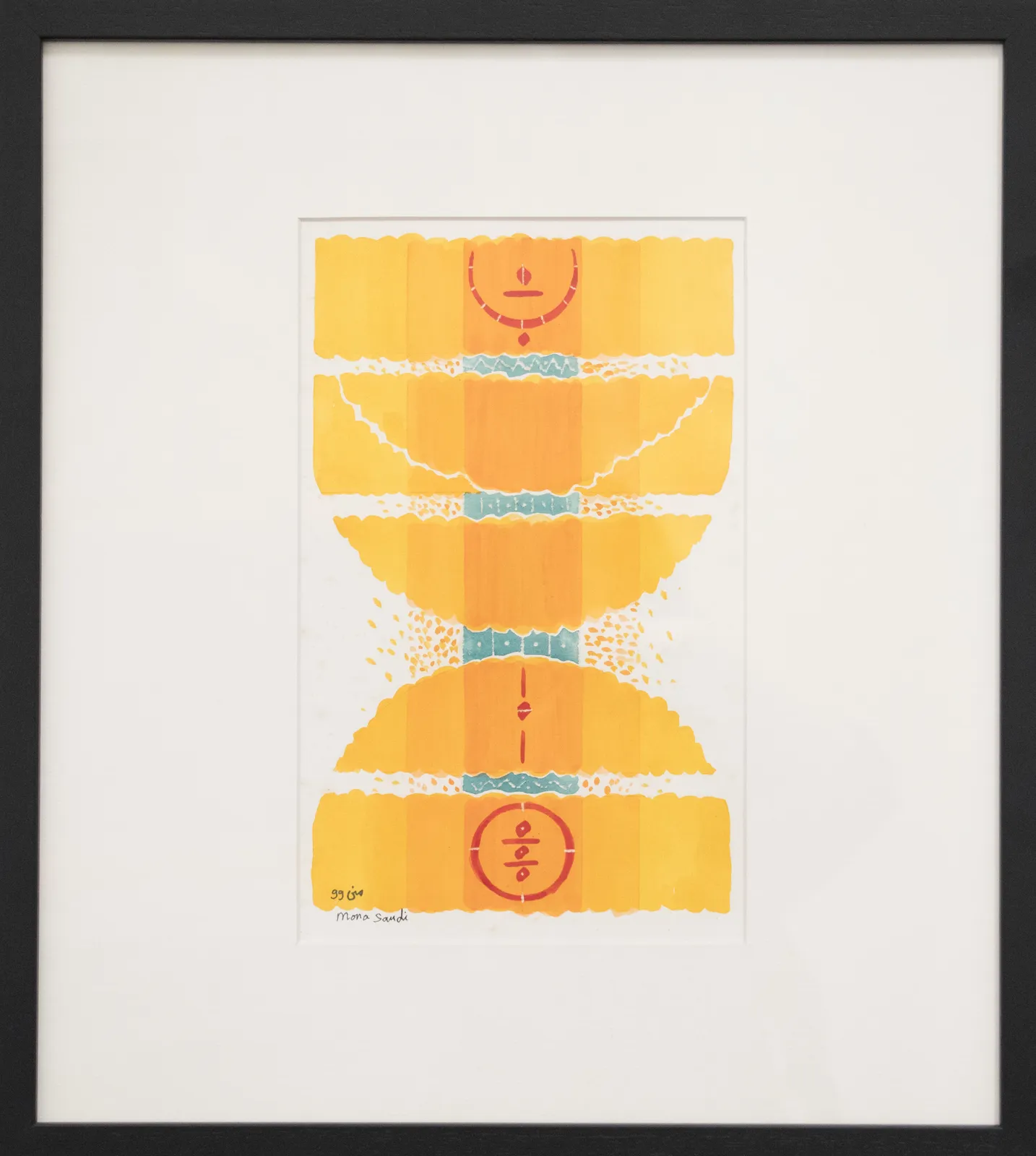 Mona Saudi, Illuminations, 1999