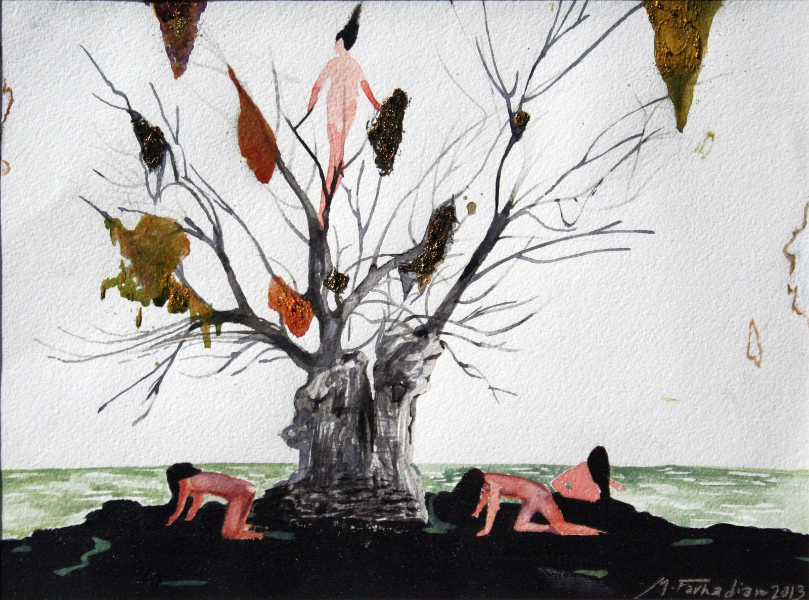 Mehdi Farhadian, Untitled 5, 2013