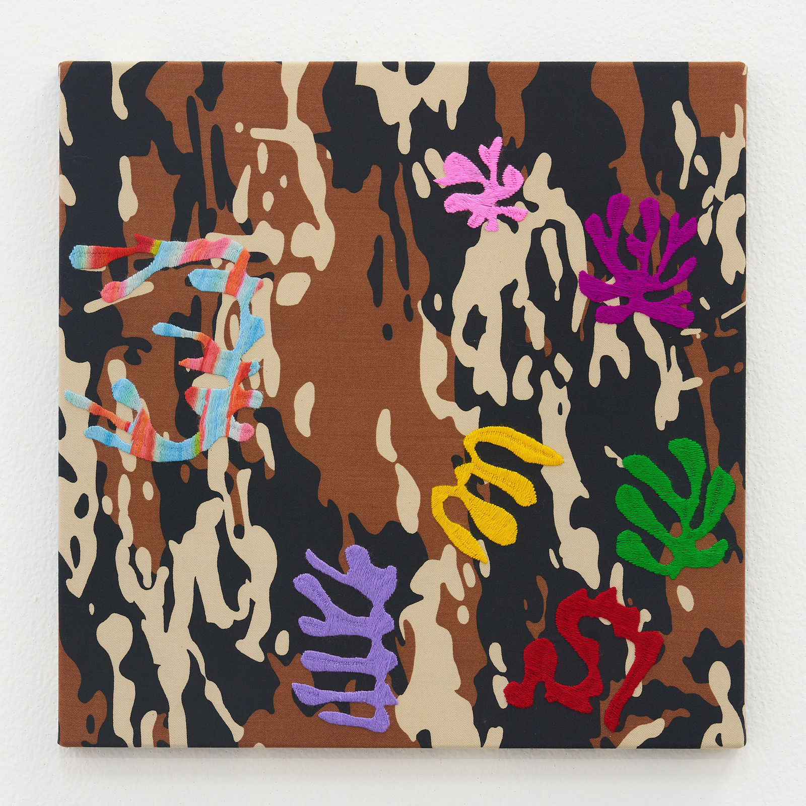 Farhad Ahrarnia, Desert Flower/Desert Snow, After Matisse, 2022
