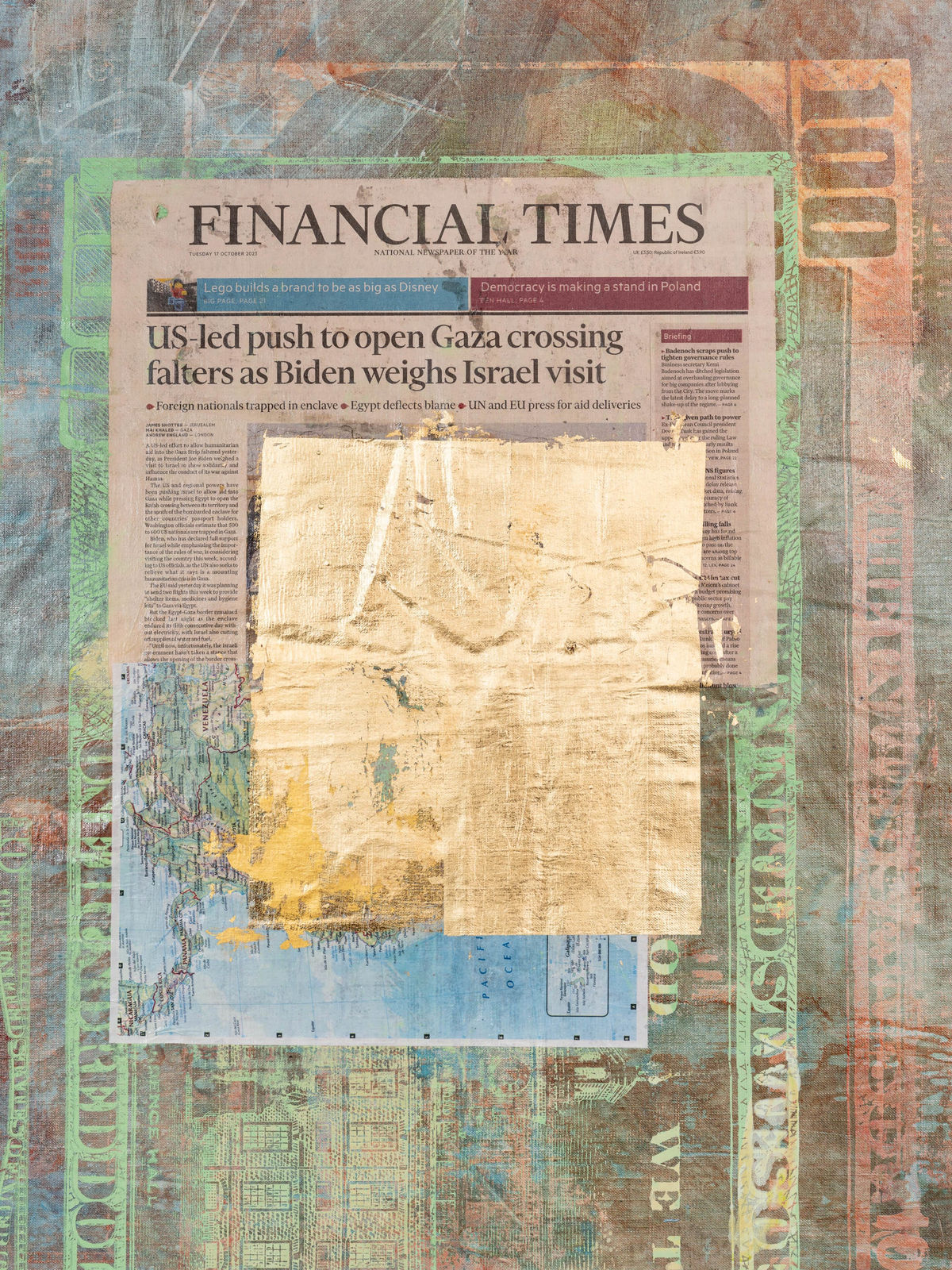 Mandy El-Sayegh, Burning Square: freedom of goods, 2023