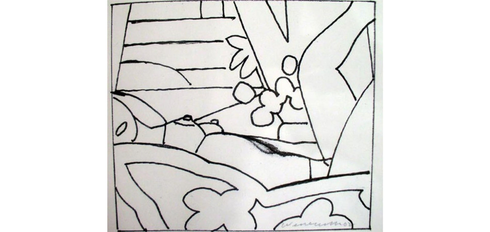 Tom Wesselmann, Study for Sunset Nude. No 2, 2002