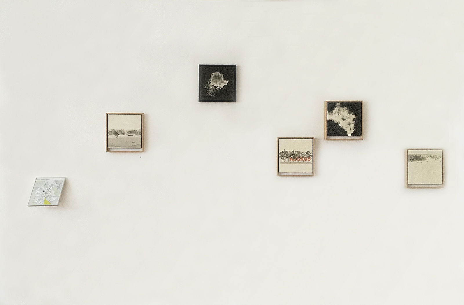 Tang Kai-yiu Frank 鄧啟耀, Impression Mapping_Zurich Mixed Media, 2016