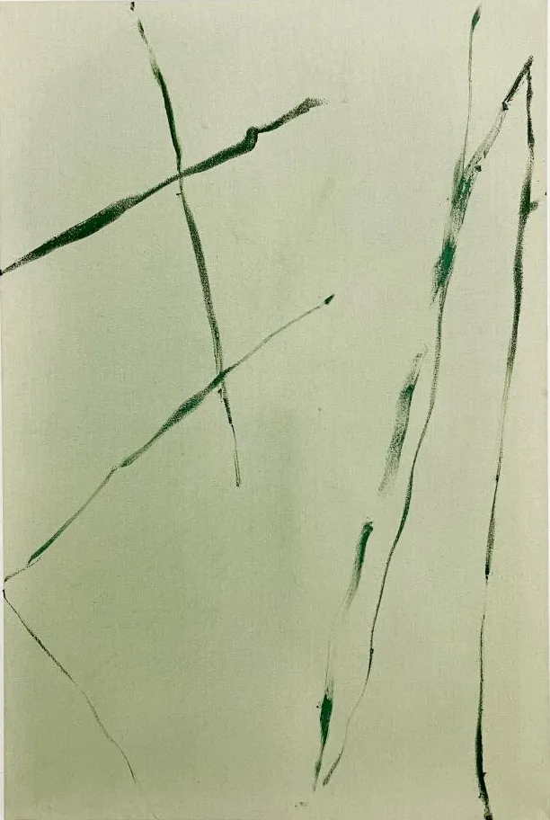 Max Huckle 馬克斯・赫克爾, Residual (Green) 残迹（绿）, 2025